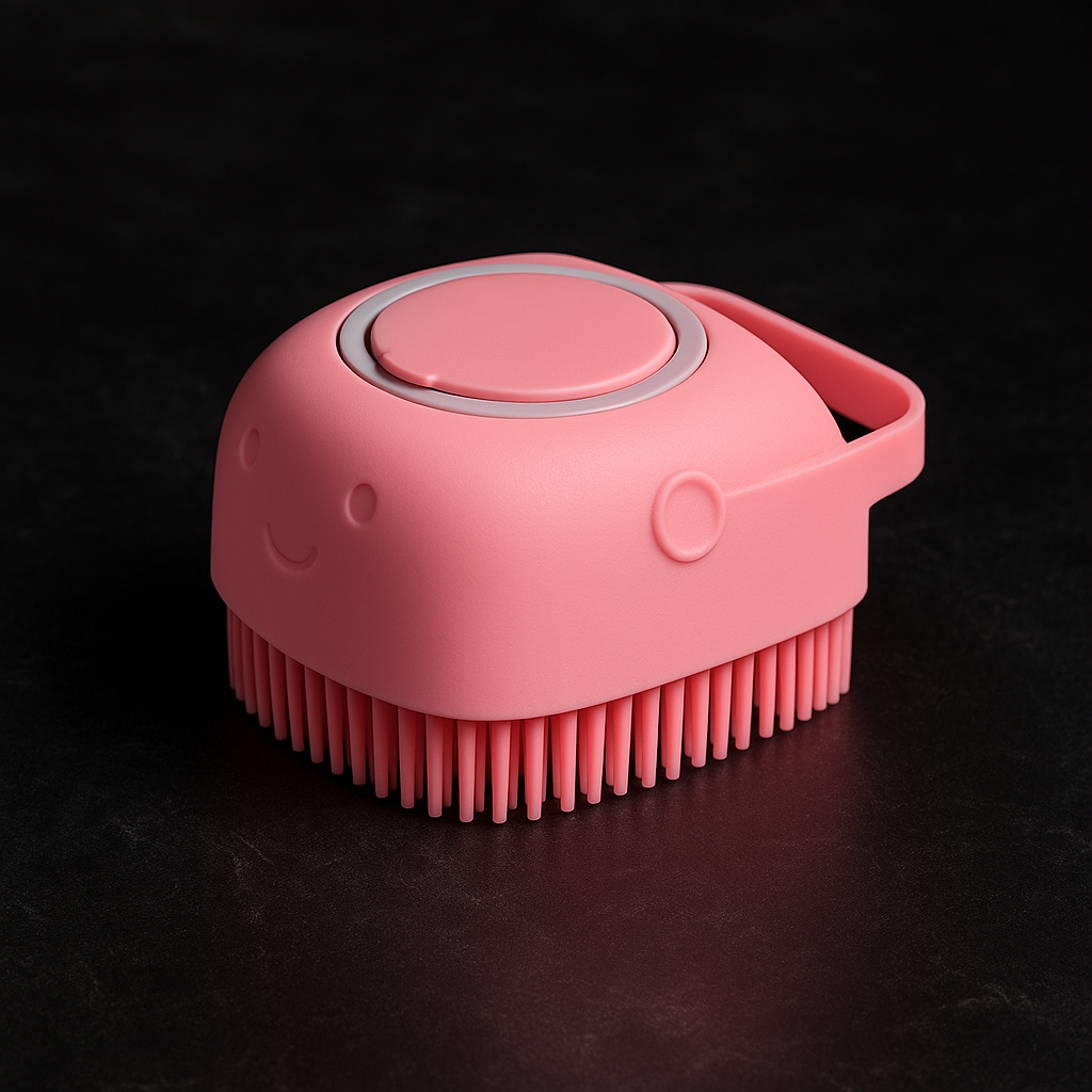 Silicone Soap-Dispensing Brush