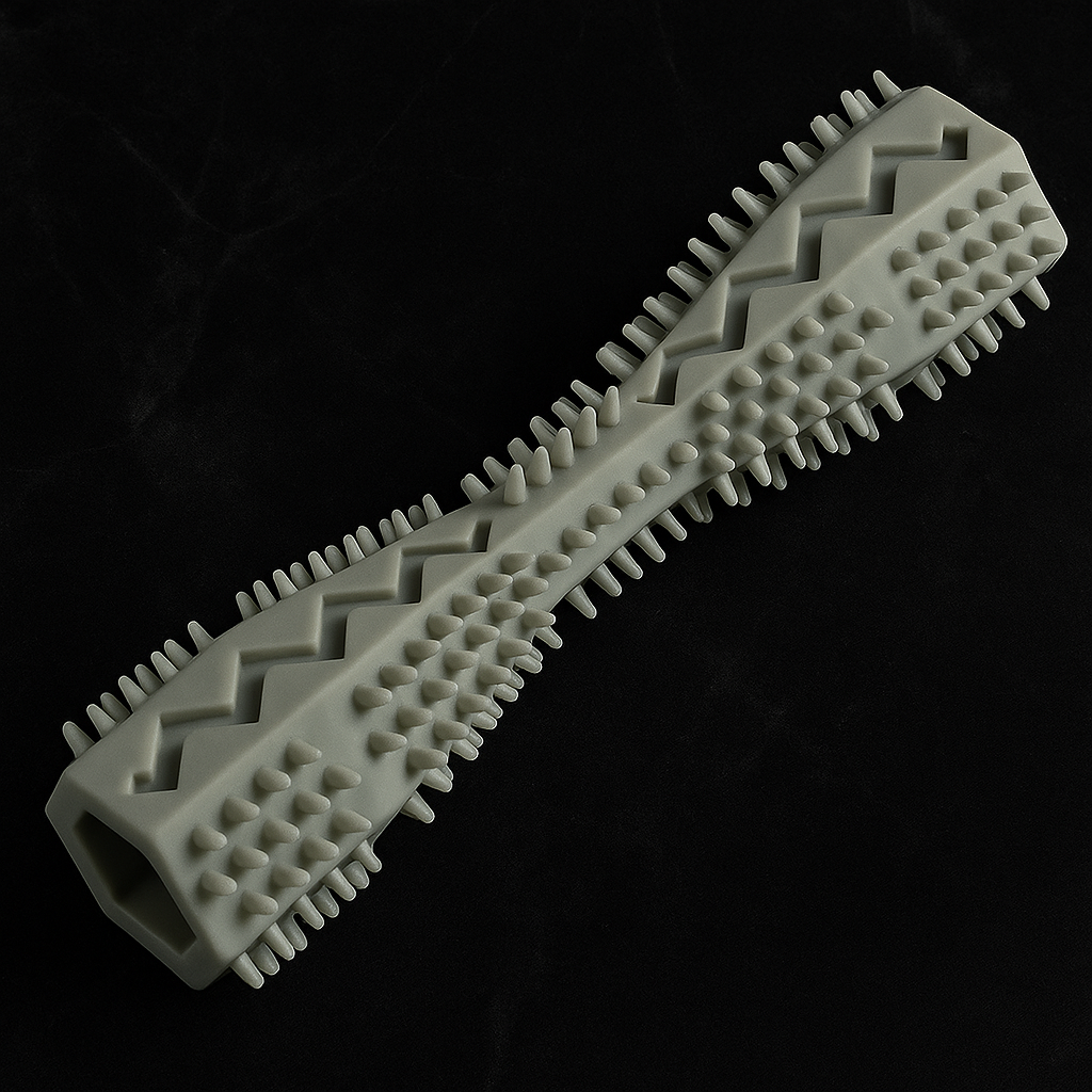 Dog Toothbrush Durable Dog Chew Toy Stick Soft Rubber Tooth Cleaning Point Massage Toothpaste Pet Toothbrush Molar Pet Supplies