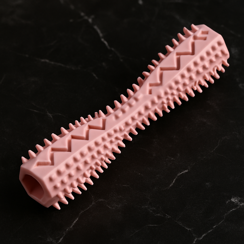 Dog Toothbrush Durable Dog Chew Toy Stick Soft Rubber Tooth Cleaning Point Massage Toothpaste Pet Toothbrush Molar Pet Supplies