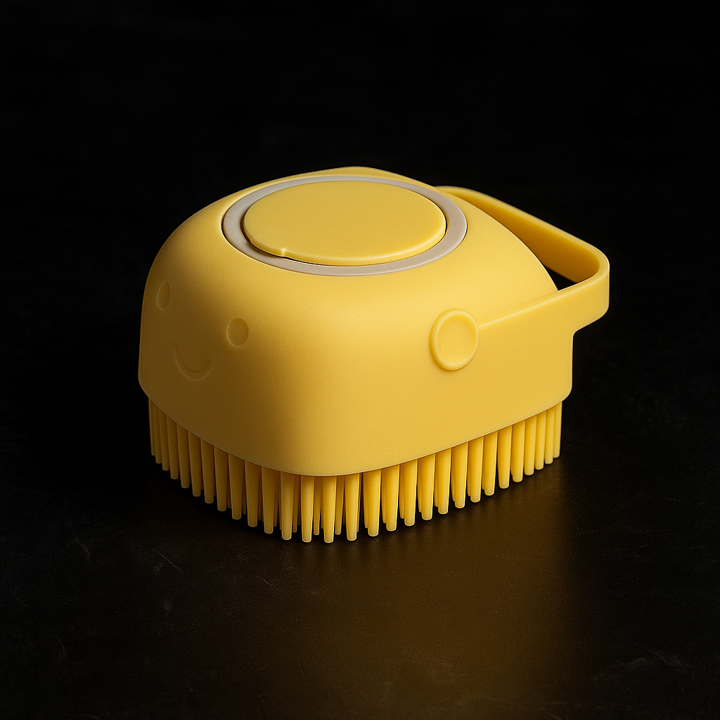 Silicone Soap-Dispensing Brush