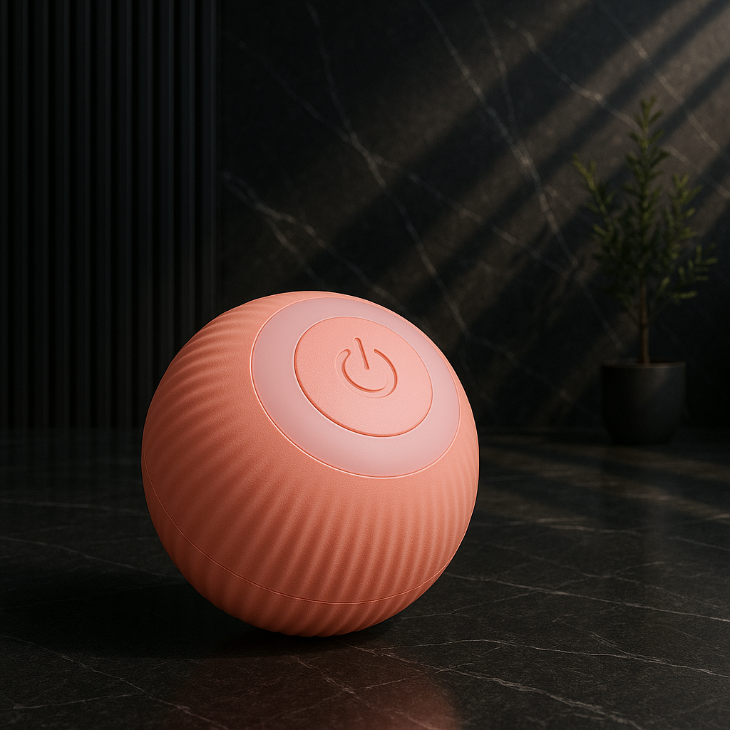 Self-Rolling Interactive Cat Ball