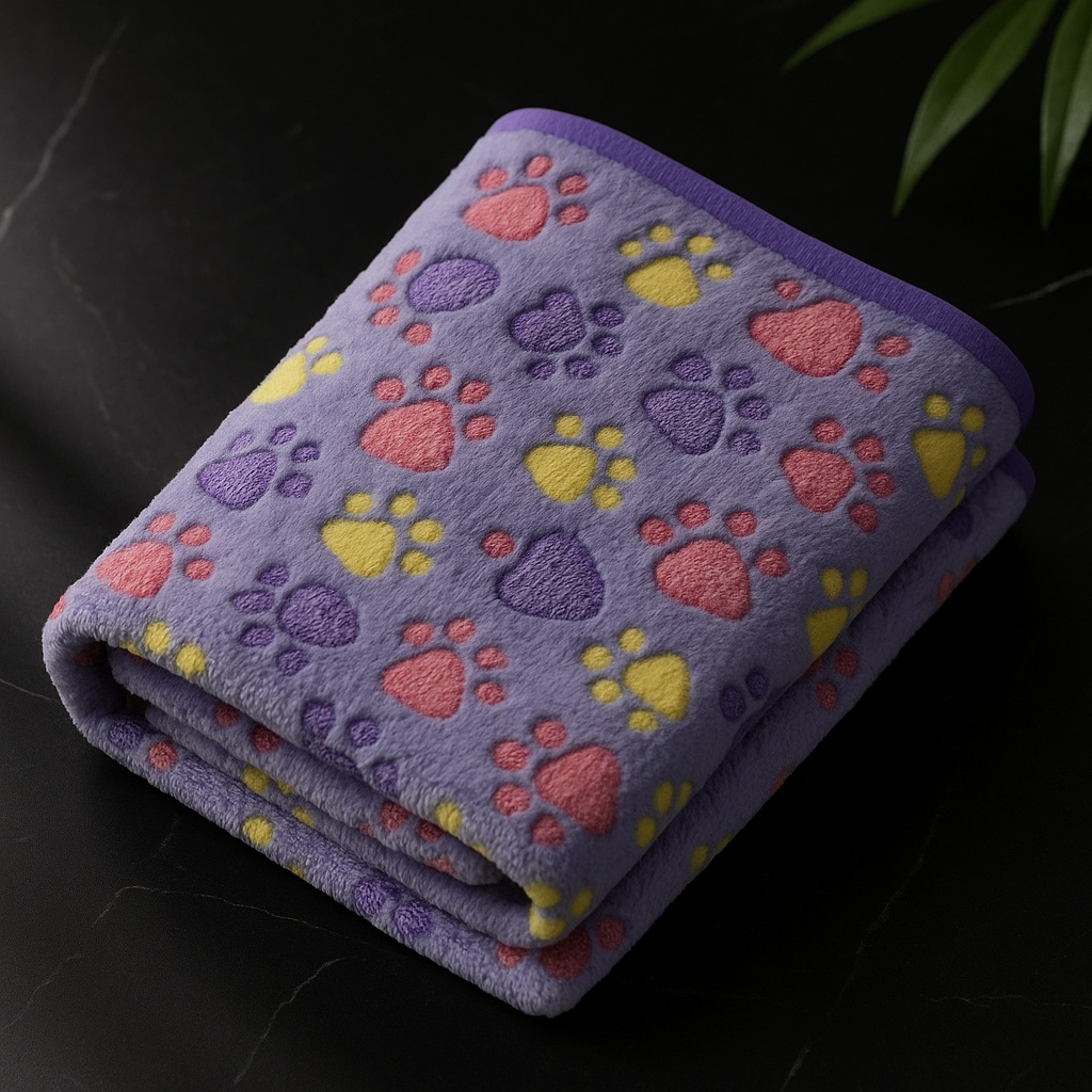 Cozy Fleece Pet Blanket