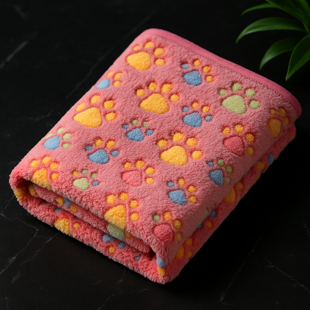 Cozy Fleece Pet Blanket