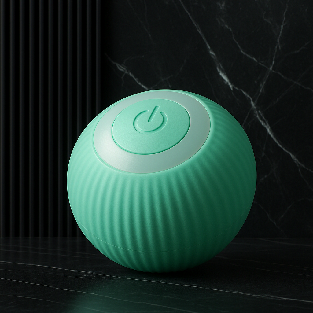 Self-Rolling Interactive Cat Ball
