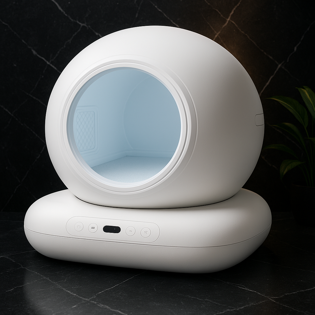Smart Self-Cleaning Cat Litter Box