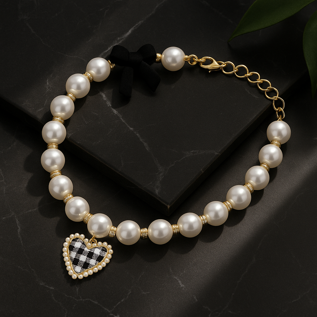 Pearl Chic Pet Necklace