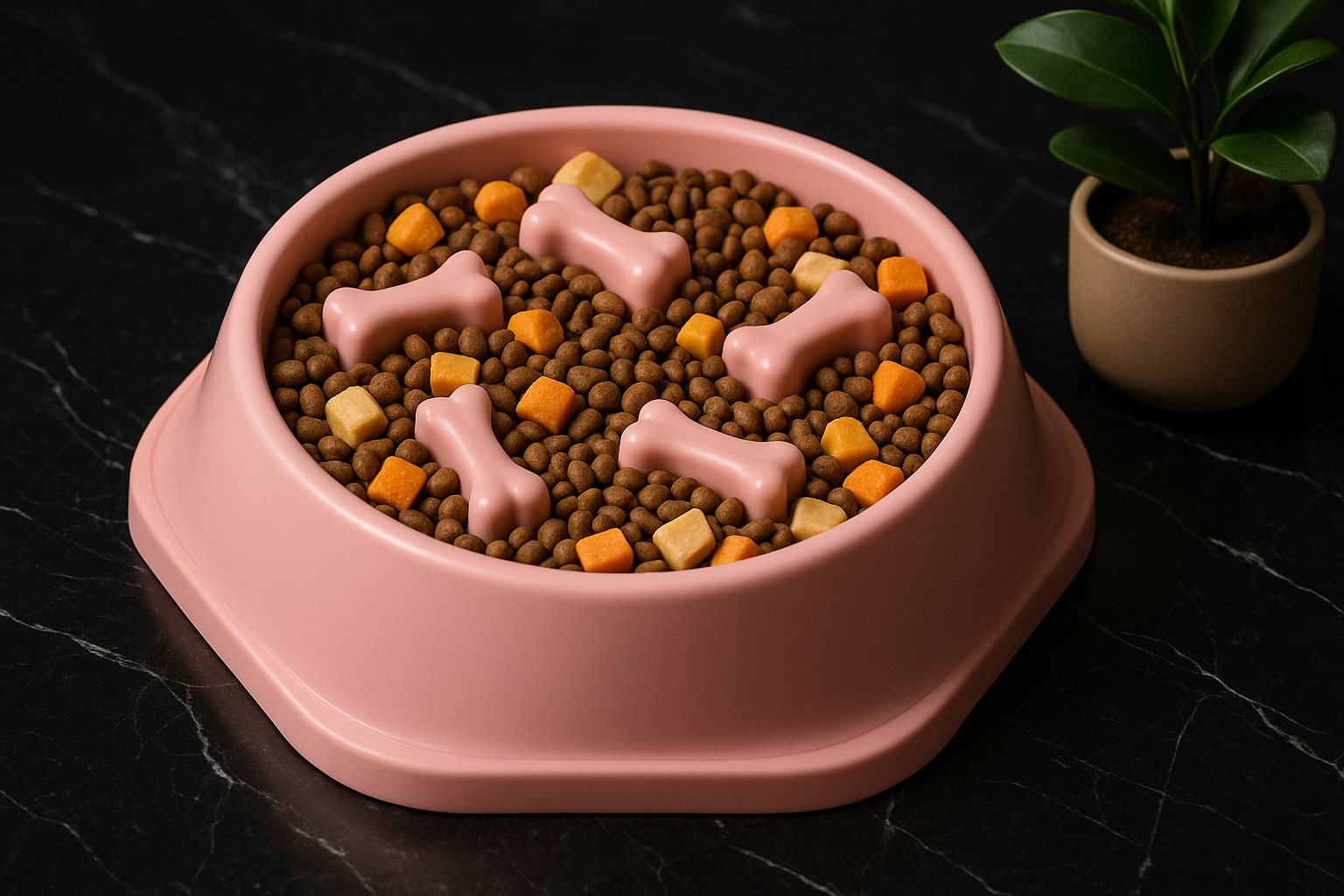 Slow Feeder Dog Bowl